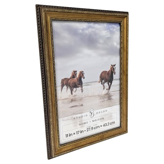 6 Pack: Home Gold Pompeii Wood Wall Frame by Studio Décor